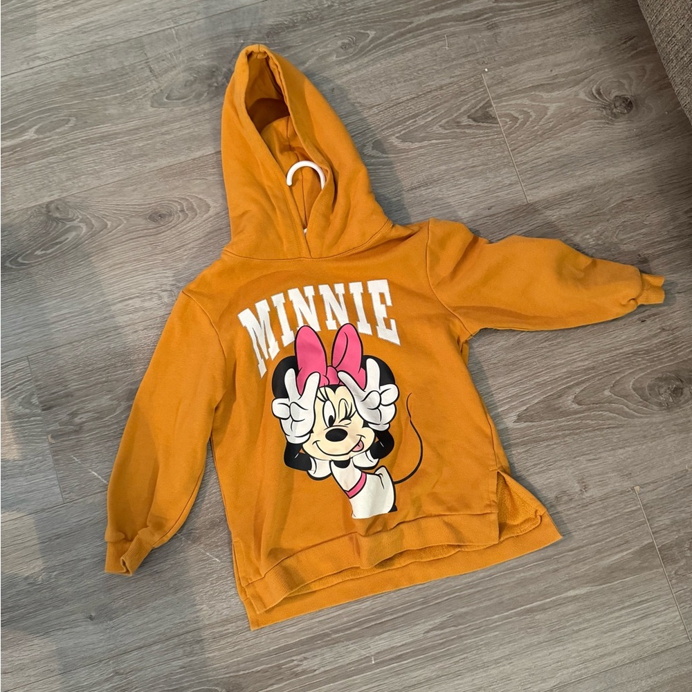 H&M Minnie Mouse Mustard Hoodie